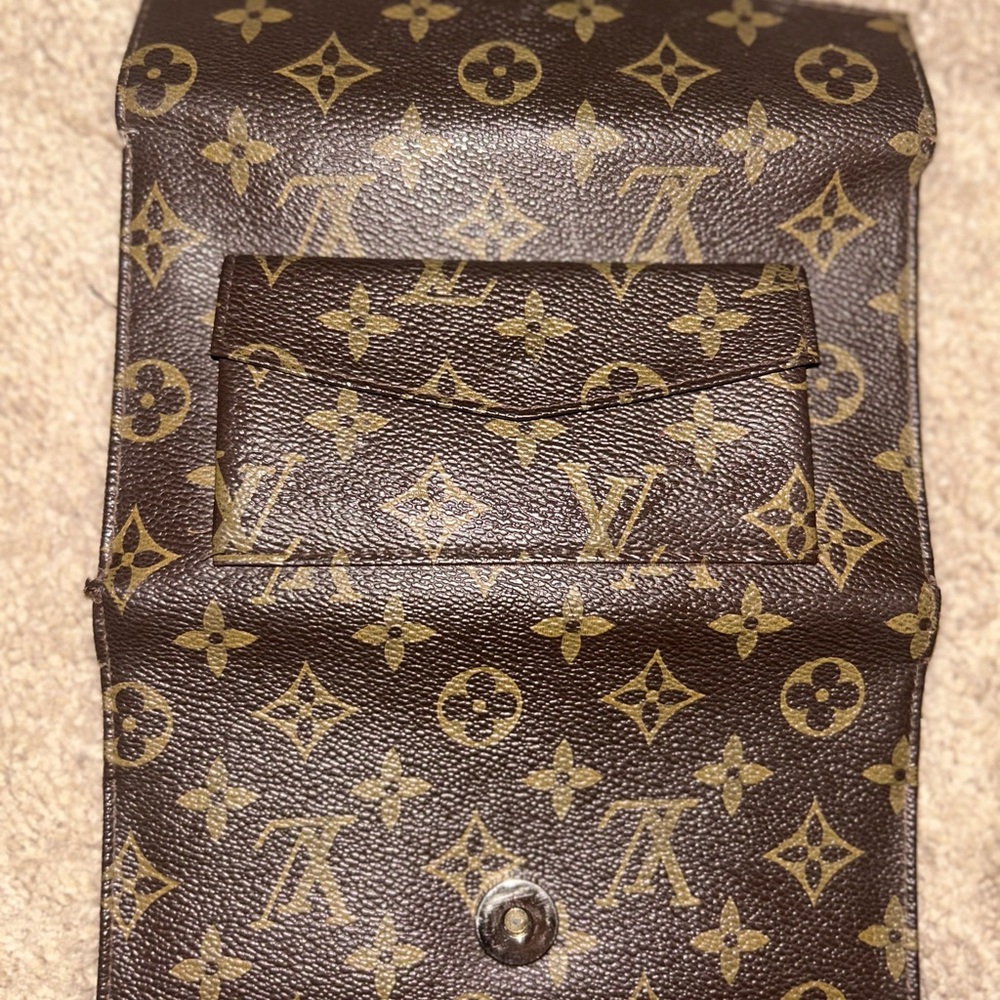 Louis Vuitton Monogram Canvas Brown & Gold Continental Wallet - Picture 7 of 9